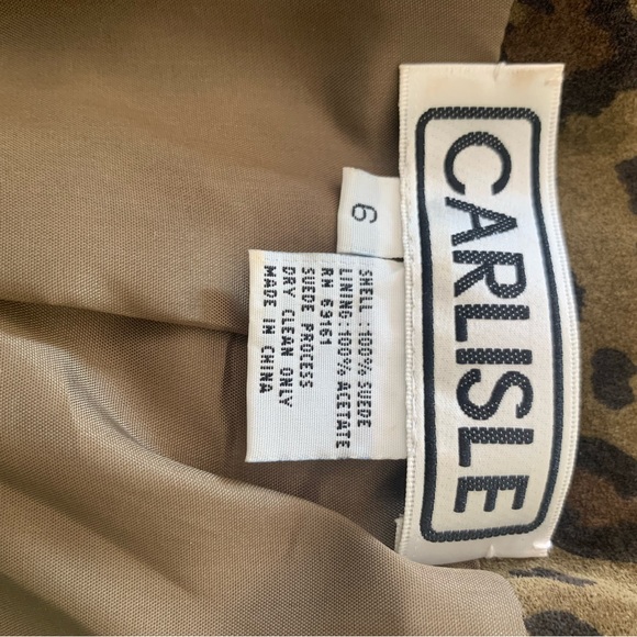 Beautiful suede leather jacket with matching belt - Picture 6 of 6